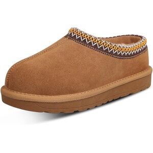 Women's Slippers Boots Suede Indoor/Outdoor Non-slip Slippers, Winter Slippers